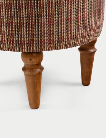 Rubby Sittpuff 38 cm Rund - Flerfärgad - Möbler - Fåtölj & stolar - Pall & puff - Fotpallar