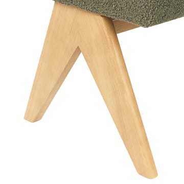 Sängbänk Tamre - Grönt, ljust trä - Möbler - Fåtölj & stolar - Pall & puff - Fotpallar