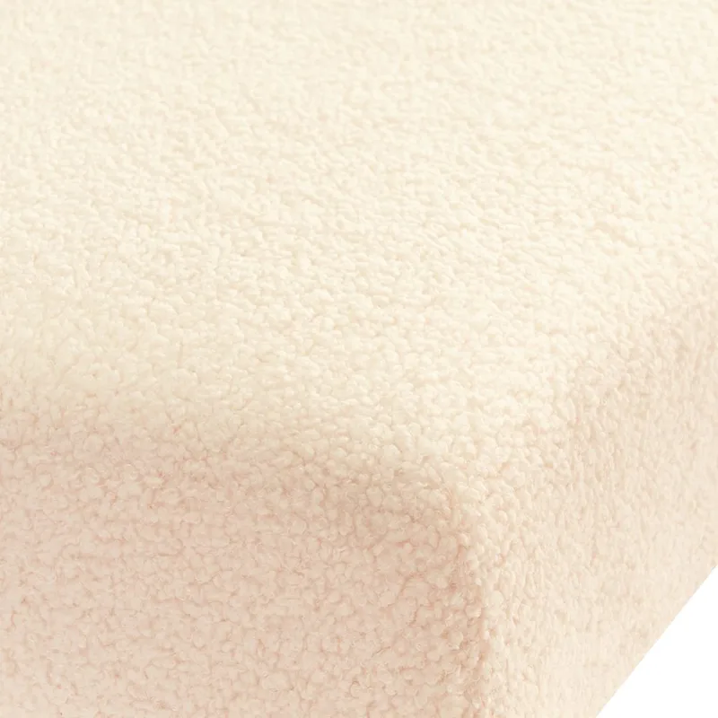 Sängbänk Tamre - Vit, ljust trä - Möbler - Fåtölj & stolar - Pall & puff - Fotpallar