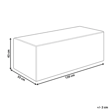 Sängbänk Vinita - Grön - Möbler - Hallmöbler - Hallbänk