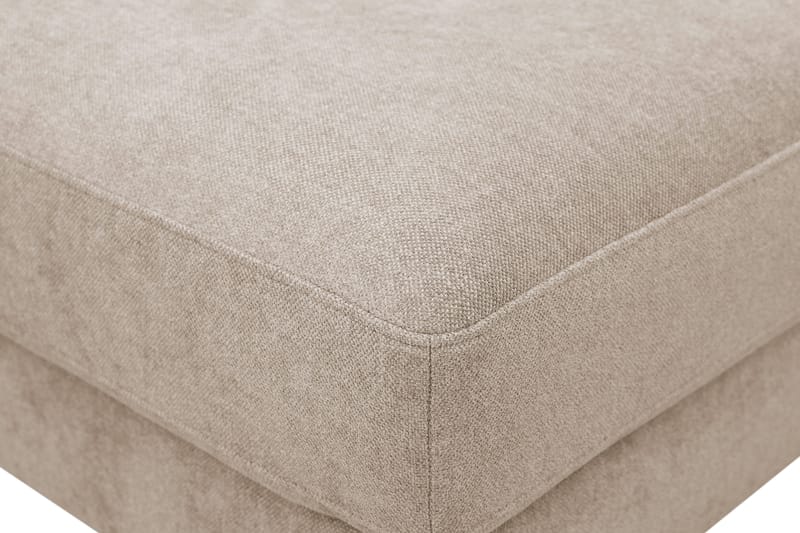 Scandi Fotpall i Tyg - Beige - Möbler - Fåtölj & stolar - Pall & puff - Fotpallar