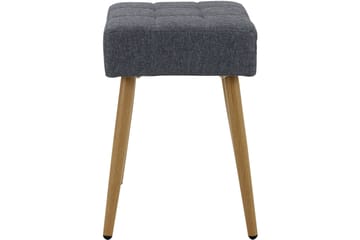 Sittpall Glasholm - Antracit/Natur - Möbler - Fåtölj & stolar - Pall & puff