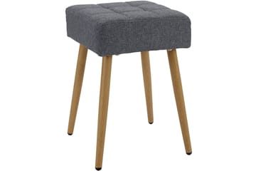 Sittpall Glasholm - Antracit/Natur - Möbler - Fåtölj & stolar - Pall & puff