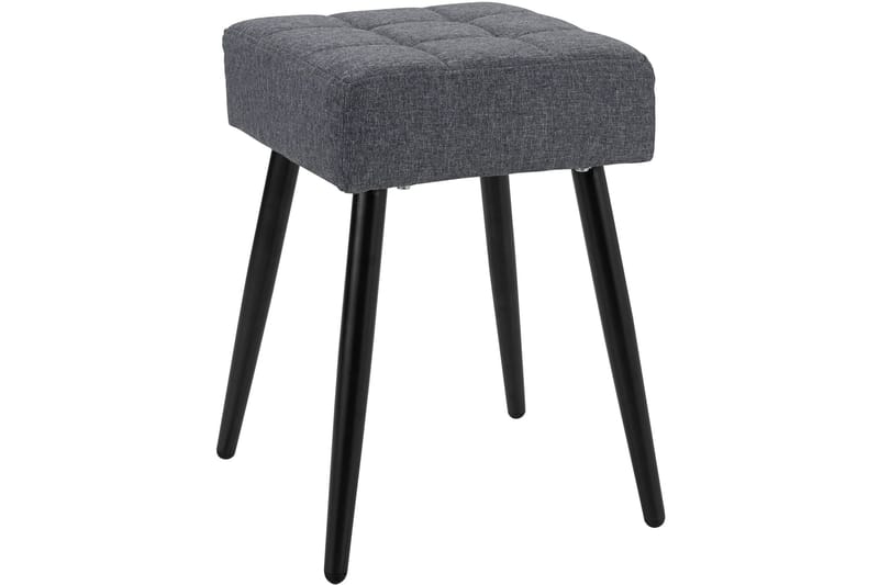 Sittpall Glasholm - Antracit/Svart - Möbler - Fåtölj & stolar - Pall & puff