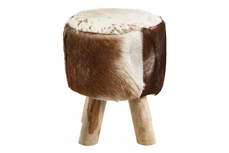 Sittpall Rajesh 30 cm - Brun - Möbler - Fåtölj & stolar - Pall & puff