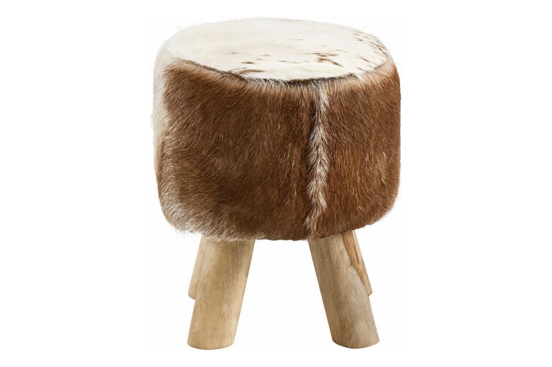 Sittpall Rajesh 30 cm - Brun - Möbler - Fåtölj & stolar - Pall & puff