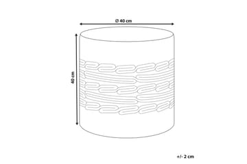 Sittpuff Abtin - Möbler - Fåtölj & stolar - Pall & puff - Sittpuff