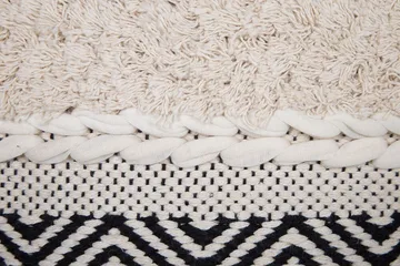 Abuzaid Sittpuff 50x50 cm - Vit - Möbler - Fåtölj & stolar - Pall & puff - Sittpuff