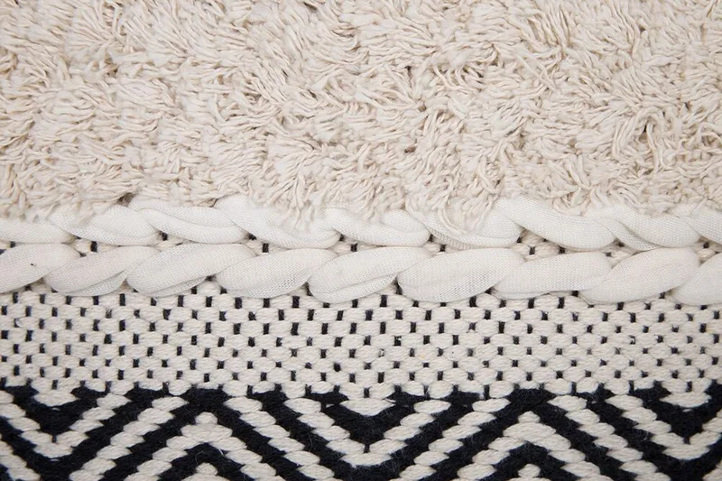 Abuzaid Sittpuff 50x50 cm - Vit - Möbler - Fåtölj & stolar - Pall & puff - Sittpuff