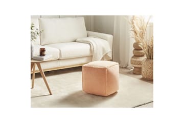 Sittpuff Alipur Orange - Orange - Möbler - Fåtölj & stolar - Pall & puff - Sittpuff