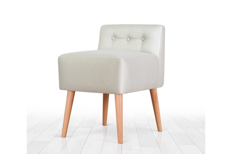 Anaro Sittpuff 43 cm Rektangulär - Beige - Möbler - Fåtölj & stolar - Pall & puff - Sittpuff