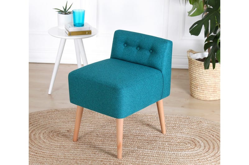 Anaro Sittpuff 43 cm Rektangulär - Grön - Möbler - Fåtölj & stolar - Pall & puff - Sittpuff