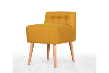 Anaro Sittpuff 43 cm Rektangulär - Gul - Möbler - Fåtölj & stolar - Pall & puff - Sittpuff