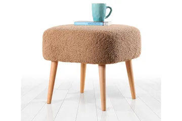 Anaro Sittpuff 45 cm Rektangulär - Brun - Möbler - Fåtölj & stolar - Pall & puff - Sittpuff