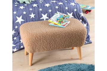 Anaro Sittpuff 61 cm Rektangulär - Brun - Möbler - Fåtölj & stolar - Pall & puff - Sittpuff