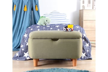 Anaro Sittpuff 61 cm Rektangulär - Grön - Möbler - Fåtölj & stolar - Pall & puff - Sittpuff