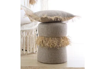 Anaro Sittpuff Rund - Brun - Möbler - Fåtölj & stolar - Pall & puff - Sittpuff