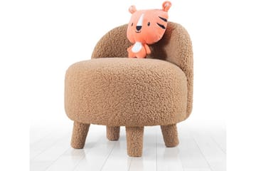 Anaro Sittpuff Rund - Brun - Möbler - Fåtölj & stolar - Pall & puff - Sittpuff