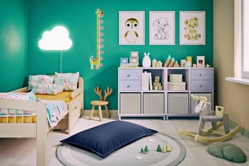 Arvinder Sittpuff 30 cm - Marinblå - Möbler - Fåtölj & stolar - Pall & puff - Sittpuff