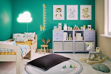 Arvinder Sittpuff 30 cm - Svart - Möbler - Fåtölj & stolar - Pall & puff - Sittpuff