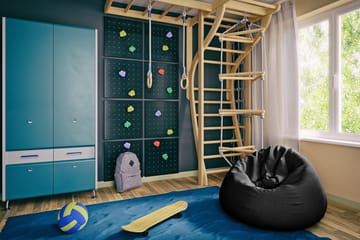 Asahiko Sittpuff 45 cm - Svart - Möbler - Fåtölj & stolar - Pall & puff - Sittpuff