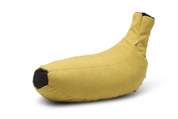 Bajinder Sittpuff 68 cm - Gul|Svart - Möbler - Fåtölj & stolar - Pall & puff - Sittpuff