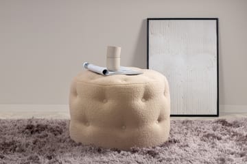 Benjamin Sittpuff - Beige - Möbler - Fåtölj & stolar - Pall & puff - Sittpuff