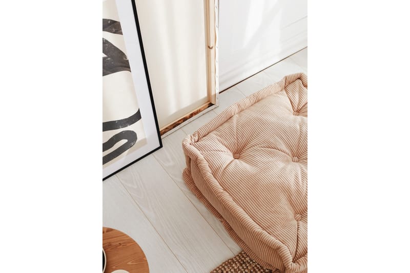 Biskuvi Sittpuff 55 cm - Camel - Möbler - Fåtölj & stolar - Pall & puff - Sittpuff