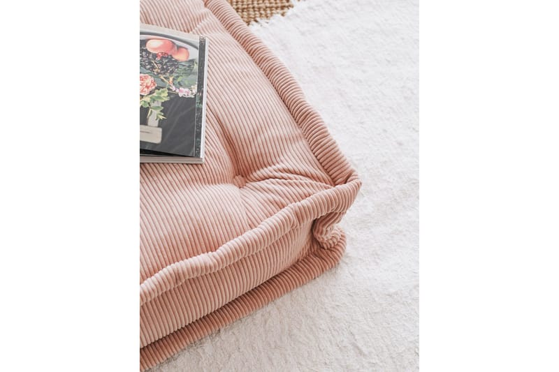 Biskuvi Sittpuff 55 cm - Rosa - Möbler - Fåtölj & stolar - Pall & puff - Sittpuff