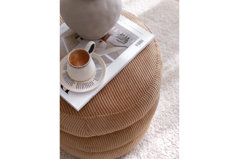 Boum Sittpuff 40 cm - Camel - Möbler - Fåtölj & stolar - Pall & puff - Sittpuff