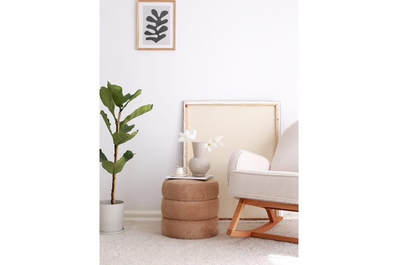 Boum Sittpuff 40 cm - Camel - Möbler - Fåtölj & stolar - Pall & puff - Sittpuff