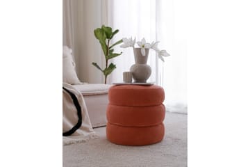 Boum Sittpuff 40 cm - Korall - Möbler - Fåtölj & stolar - Pall & puff - Sittpuff