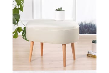 Bowie Sittpuff 63 cm - Beige - Möbler - Fåtölj & stolar - Pall & puff - Sittpuff