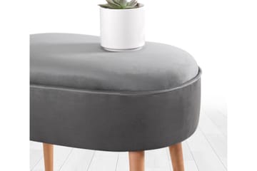 Bowie Sittpuff 63 cm - Grå - Möbler - Fåtölj & stolar - Pall & puff - Sittpuff