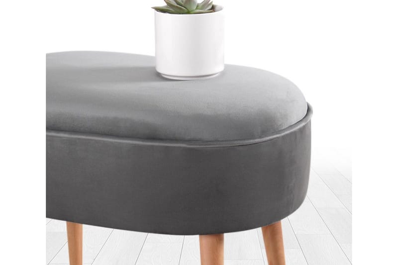 Bowie Sittpuff 63 cm - Grå - Möbler - Fåtölj & stolar - Pall & puff - Sittpuff