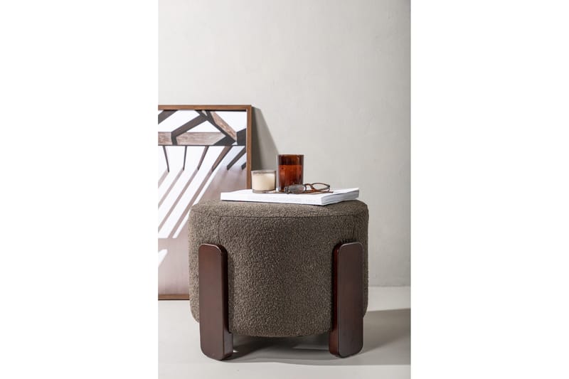 Coffey Sittpuff - Mörkgrå - Möbler - Fåtölj & stolar - Pall & puff - Sittpuff