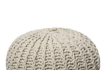 Conrad Ii Sittpuff 50 cm - Beige - Möbler - Fåtölj & stolar - Pall & puff - Sittpuff