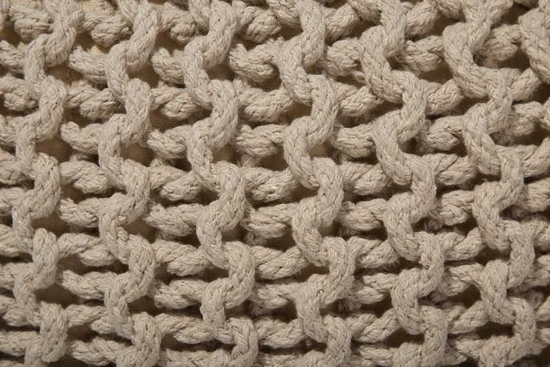 Conrad Sittpuff 40 cm - Beige - Möbler - Fåtölj & stolar - Pall & puff - Sittpuff