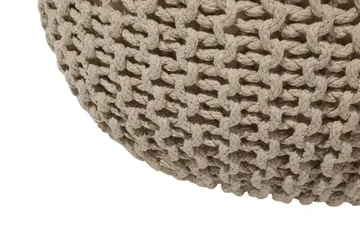 Conrad Sittpuff 40 cm - Beige - Möbler - Fåtölj & stolar - Pall & puff - Sittpuff