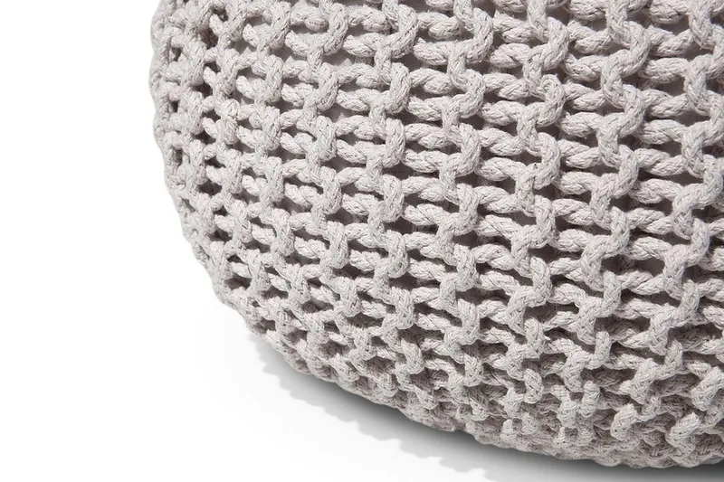 Conrad Sittpuff 40 cm - Grå - Möbler - Fåtölj & stolar - Pall & puff - Sittpuff