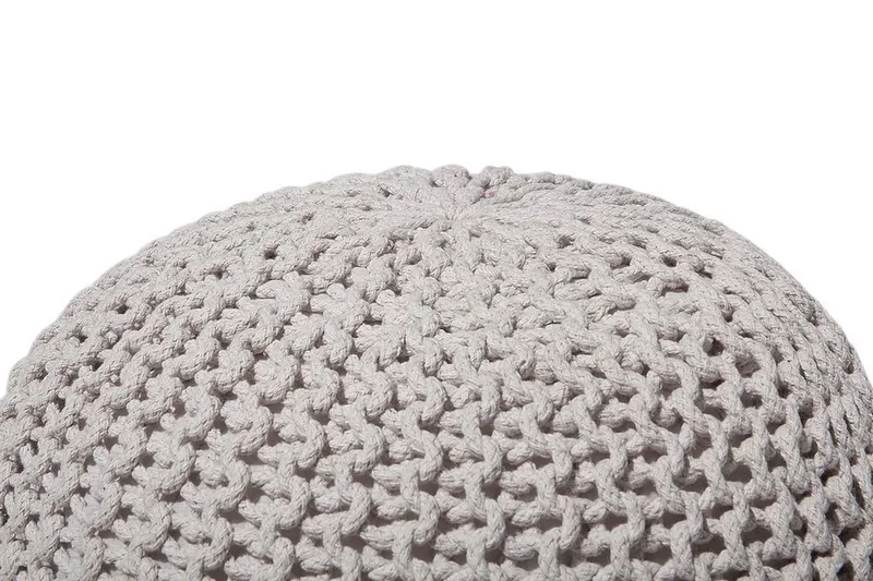 Conrad Sittpuff 40 cm - Grå - Möbler - Fåtölj & stolar - Pall & puff - Sittpuff