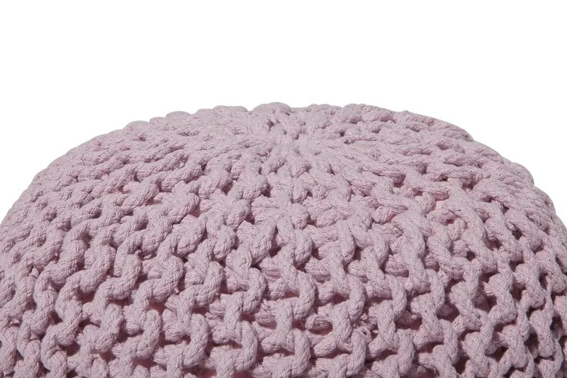 Conrad Sittpuff 40 cm - Rosa - Möbler - Fåtölj & stolar - Pall & puff - Sittpuff