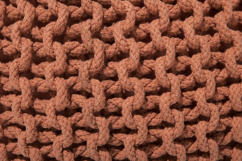 Conrad Sittpuff 50 cm - Brun - Möbler - Fåtölj & stolar - Pall & puff - Sittpuff