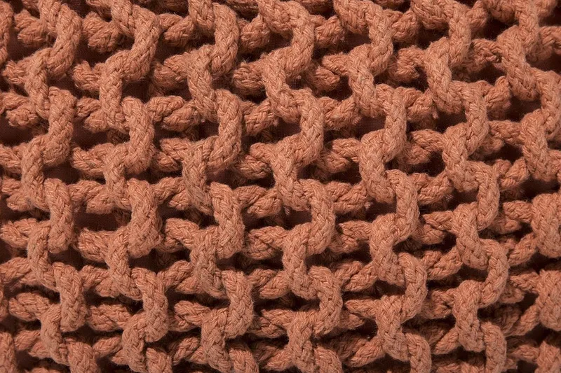 Conrad Sittpuff 50 cm - Brun - Möbler - Fåtölj & stolar - Pall & puff - Sittpuff