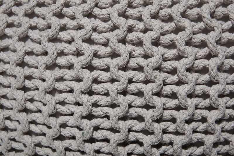 Conrad Sittpuff 50 cm - Grå - Möbler - Fåtölj & stolar - Pall & puff - Sittpuff