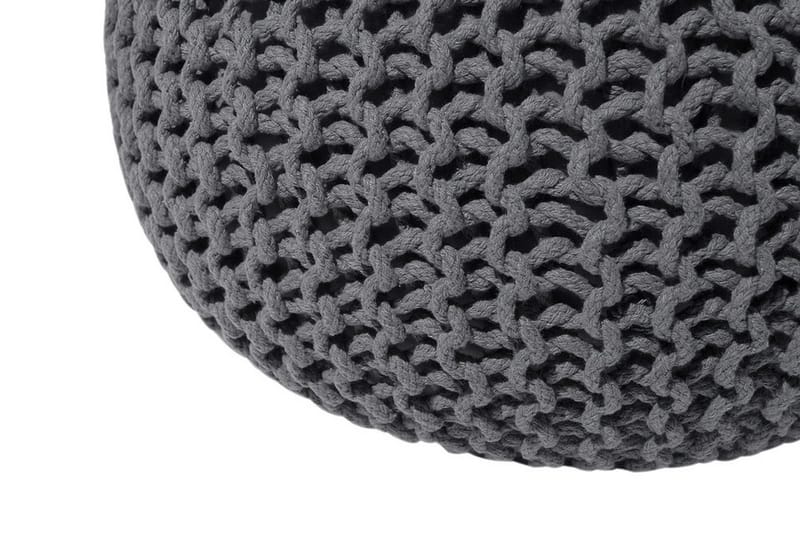 Conrad Sittpuff 50 cm - Grå - Möbler - Fåtölj & stolar - Pall & puff - Sittpuff