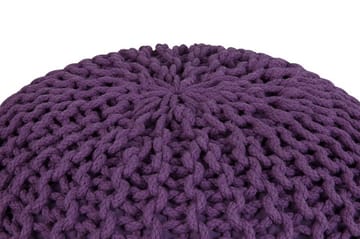 Conrad Sittpuff 50 cm - Lila - Möbler - Fåtölj & stolar - Pall & puff - Sittpuff