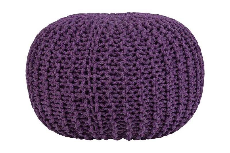 Conrad Sittpuff 50 cm - Lila - Möbler - Fåtölj & stolar - Pall & puff - Sittpuff