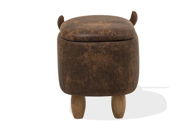 Cow Sittpuff 60 cm - Brun - Möbler - Fåtölj & stolar - Pall & puff - Sittpuff