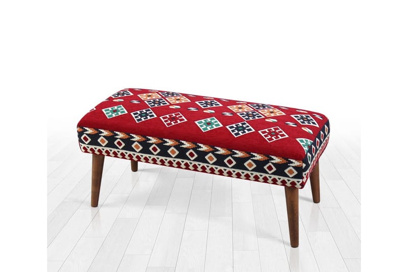 Crossett Sittpuff 91 cm, Röd